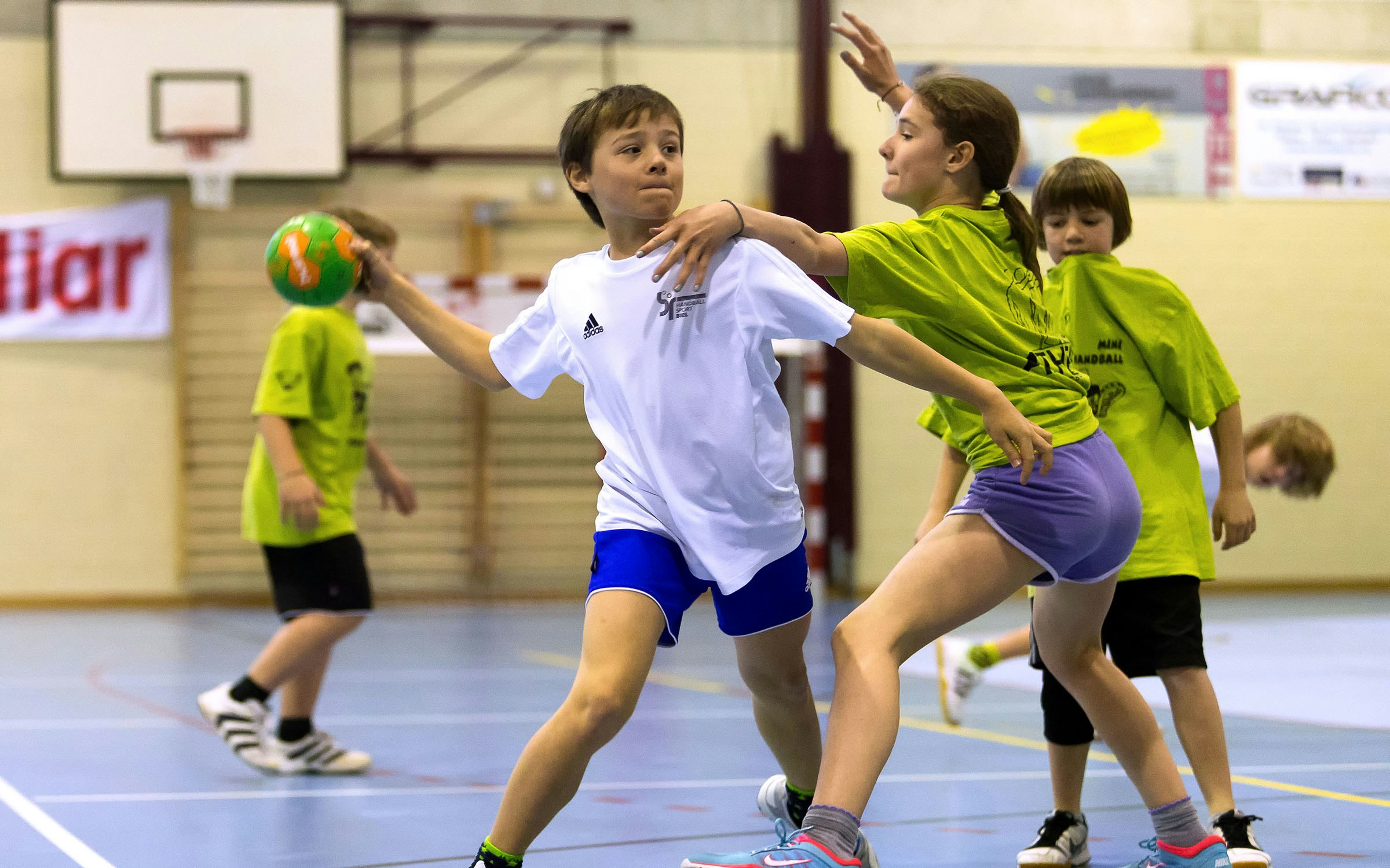 Mannschaftssport, Kindersport Foto: BASPO / Ueli Känzig