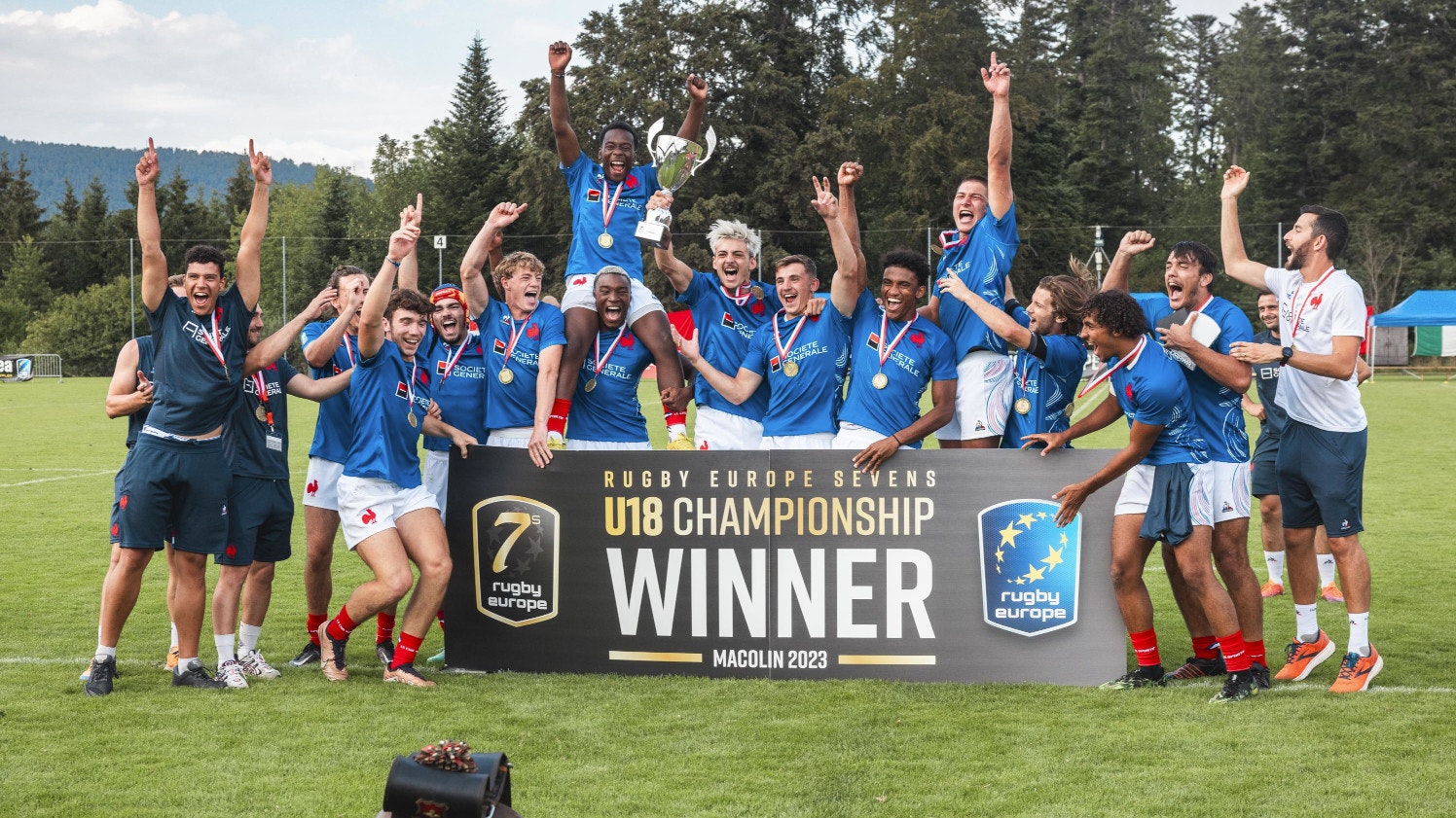 Rugby Europe Sevens U18 Championship - also der Europameisterschaft im 7er Rugby der unter 18 Jährigen Jungs - welche am  Wochenende vom 15-16 Juli in Magglingen stattfindet.


Foto: BASPO / Charlène Mamie