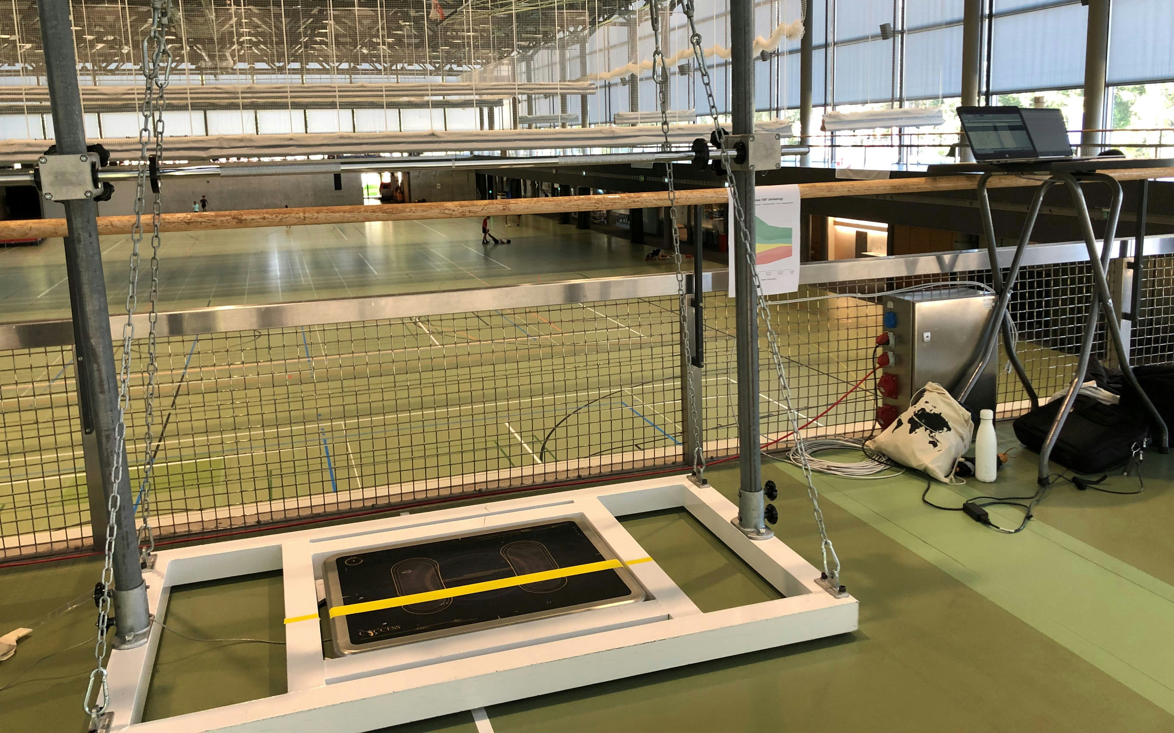 Leistungstest im Rahmen des Projektes BOPAZ in Magglingen