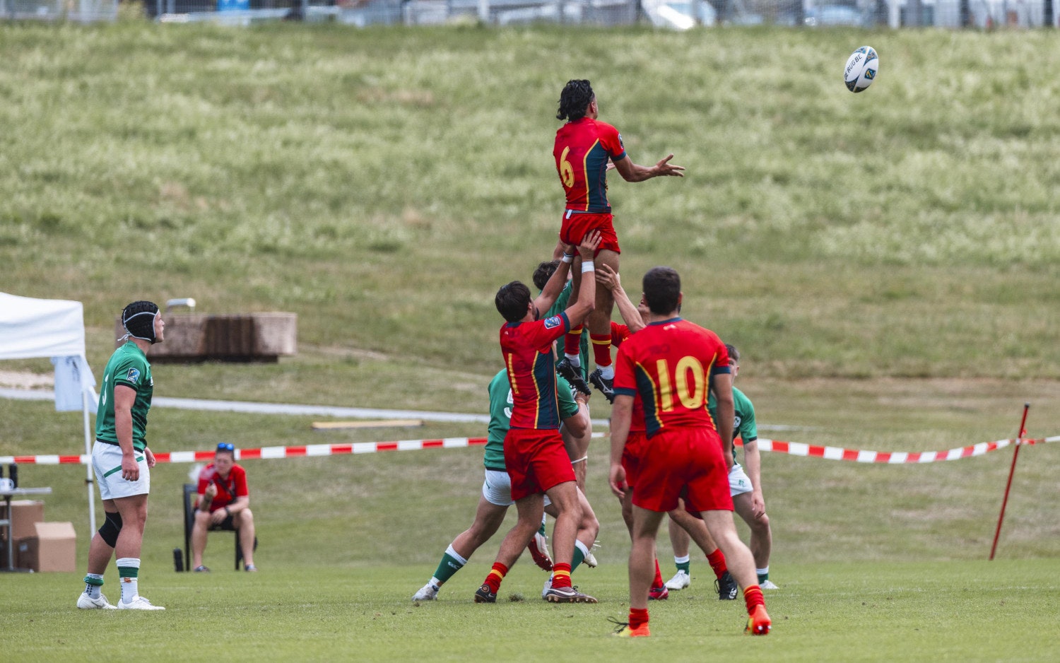 Rugby Europe Sevens U18 Championship - also der Europameisterschaft im 7er Rugby der unter 18 Jährigen Jungs - welche am  Wochenende vom 15-16 Juli in Magglingen stattfindet.


Foto: BASPO / Charlène Mamie