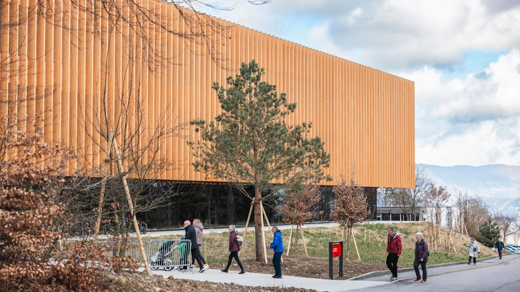 Einweihung und Tag der offenen Tür im Neubau Gebäude Lärchenplatz der EHSM und Ausbildungshalle am BASPO in Magglingen