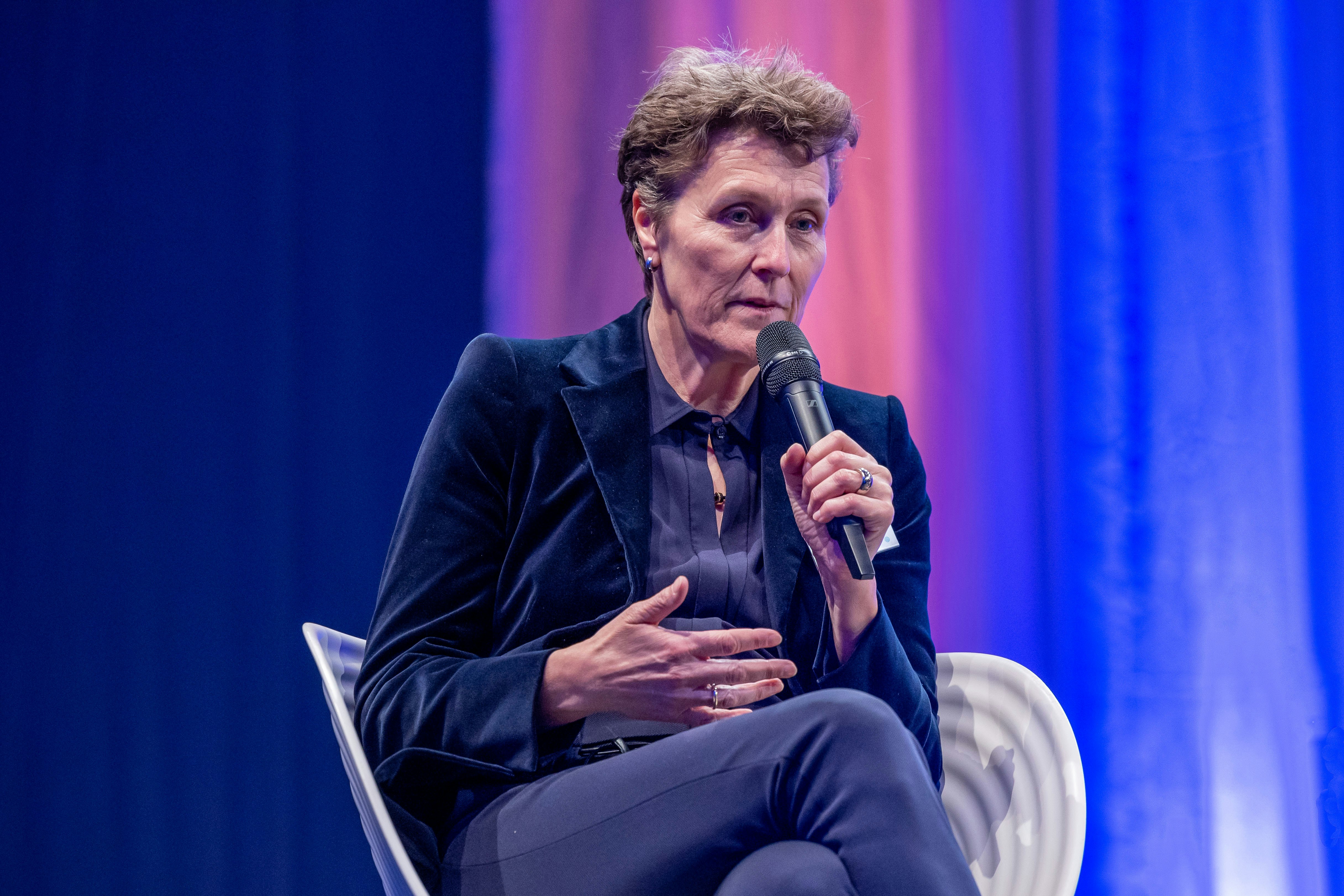 Sandra Felix, Stv. Direktorin BASPO, spricht über ihre Erfahrungen und Lehren aus er Pandemie.
Foto: BASPO / Ueli Känzig