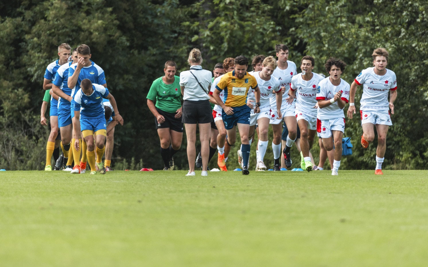 Rugby Europe Sevens U18 Championship - also der Europameisterschaft im 7er Rugby der unter 18 Jährigen Jungs - welche am  Wochenende vom 15-16 Juli in Magglingen stattfindet.


Foto: BASPO / Charlène Mamie