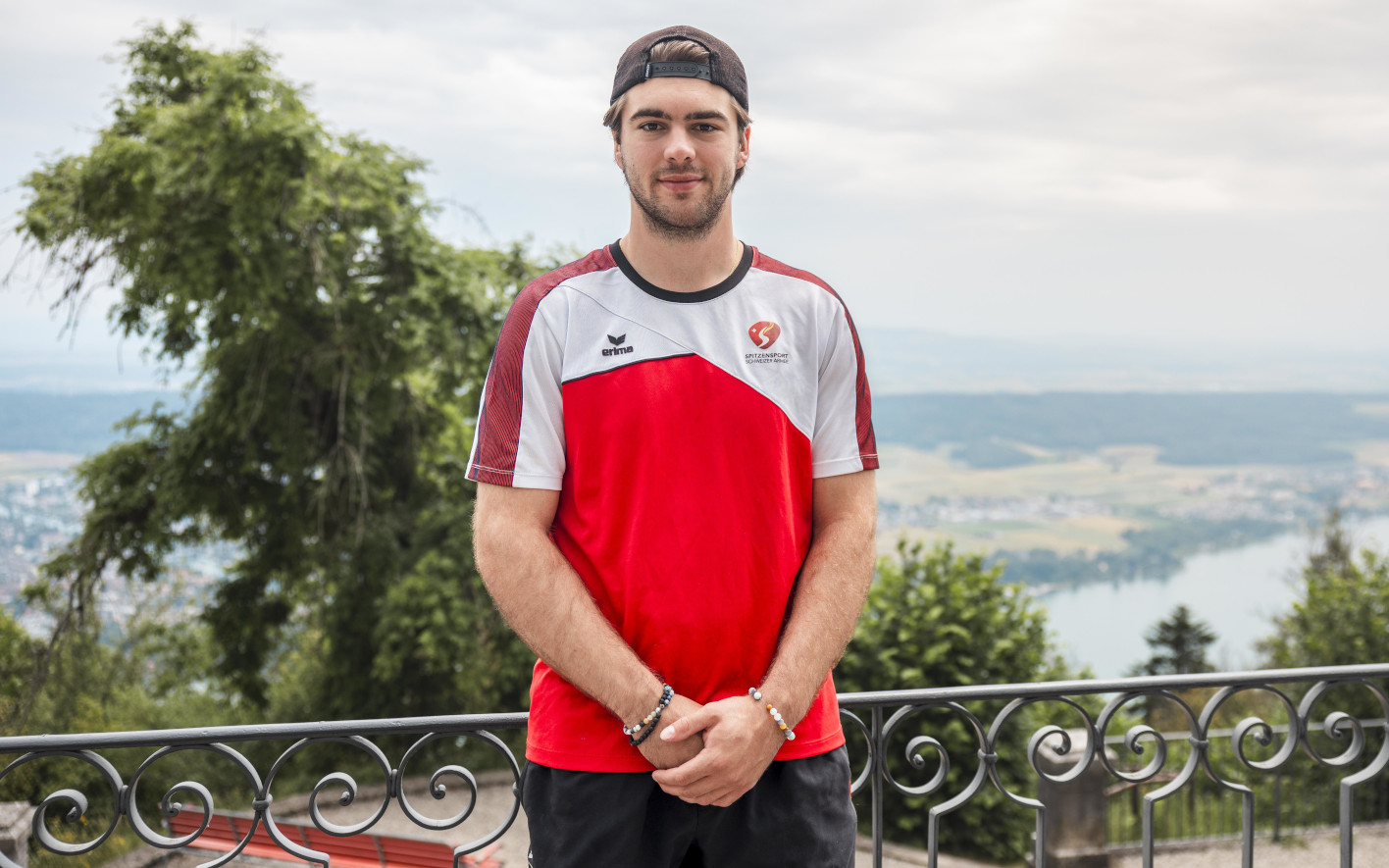 Nico Hischier, interview mit Tobias Fankhauser Foto: BASPO / Charlène Mamie