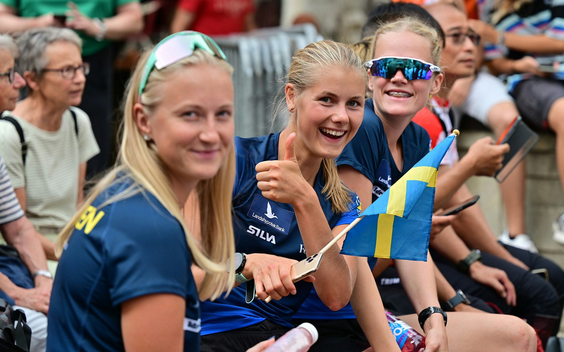 BIEL/BIENNE, 17AUG22 - Impression of the FISU World University Championship Orienteering Opening ceremony taking place in Biel/Bienne/Switzerland 17 August 2022. <br><br> WUCORIENTEERING2022/Rolf Gemperle<br><br>