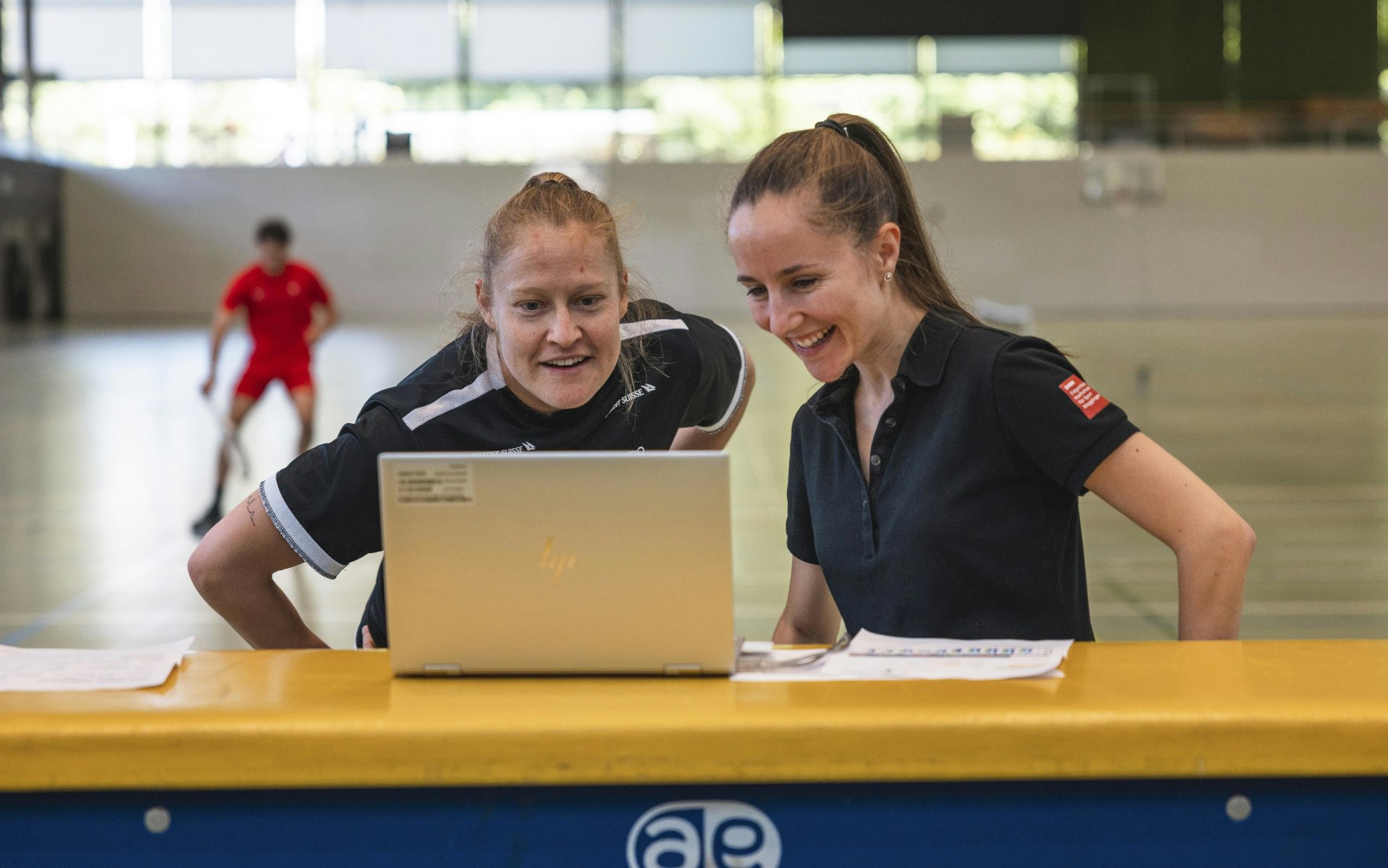 Schweizer Fussball-Nationalmannschaft der Frauen befindet sich in Magglingen im Trainingslager zur Vorbereitung auf die Weltmeisterschaft. Am Dienstagnachmittag, 13. Juni 2023, führt die EHSM ab 16 Uhr im End der Welt mit den Spielerinnen Leistungstests durch.
Foto: BASPO / Charlène Mamie
