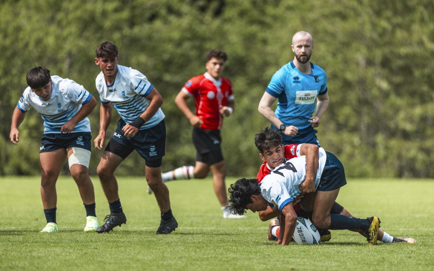 Rugby Europe Sevens U18 Championship - also der Europameisterschaft im 7er Rugby der unter 18 Jährigen Jungs - welche am  Wochenende vom 15-16 Juli in Magglingen stattfindet.


Foto: BASPO / Charlène Mamie