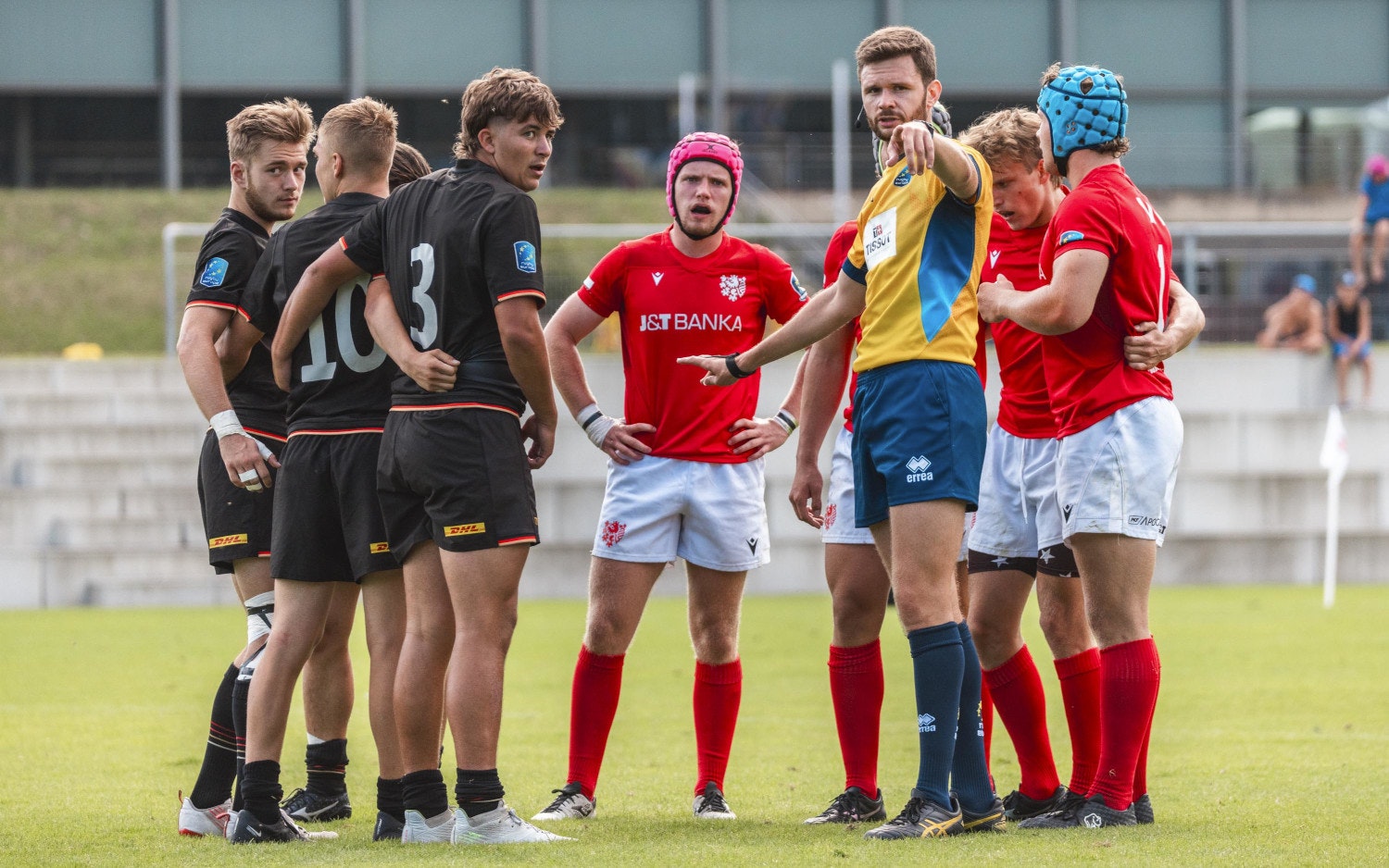 Rugby Europe Sevens U18 Championship - also der Europameisterschaft im 7er Rugby der unter 18 Jährigen Jungs - welche am  Wochenende vom 15-16 Juli in Magglingen stattfindet.


Foto: BASPO / Charlène Mamie