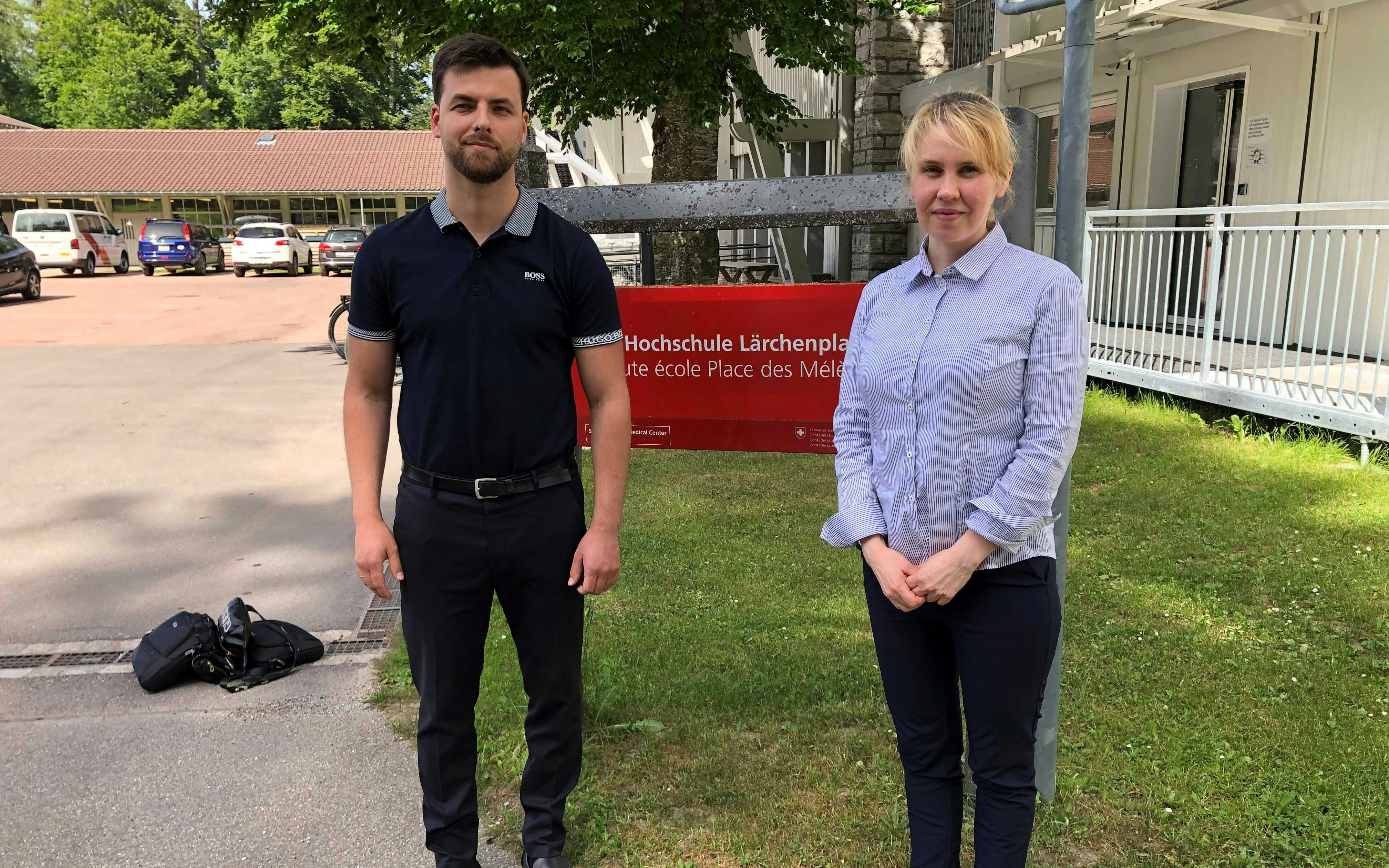 Ukrainische Forschende an der EHSM